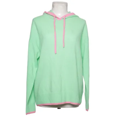 Hoodie (Green, Pink) from Zwillingsherz Cashmere