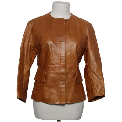 Leather jacket (Brown) from Rose&Thin Leather, Viscose