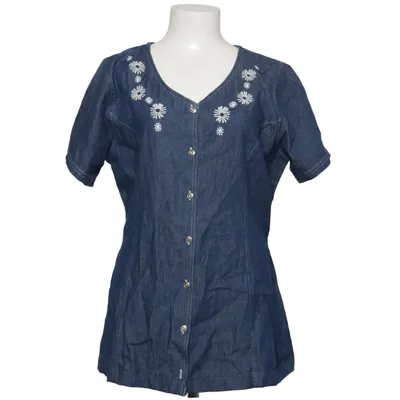 Bluse (Blau, Weiß) von Comfort Fashion