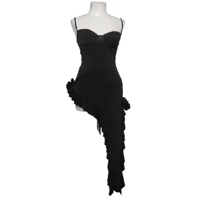 Kjole (Sort) fra Big Fashion Elastan, Polyester