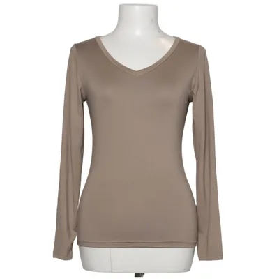 Lange mouwen shirt (Beige) van Ekouaer Elastaan, Polyester