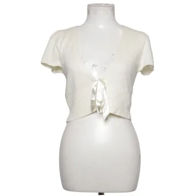 Bolero (Vit) från Camaïeu Angora, Bomull, Polyamid, Viskos
