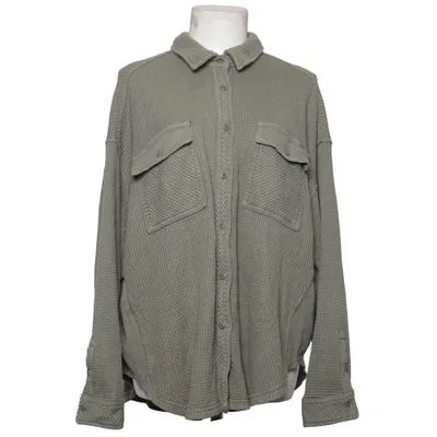 Overshirt (Green) from Aerie Cotton, Elastane, Polyester