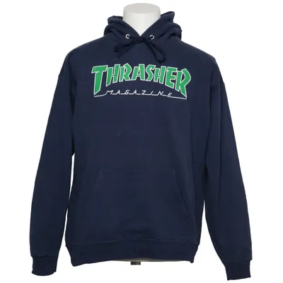 Capuchon sweater (Blauw) van Thrasher Katoen, Polyester