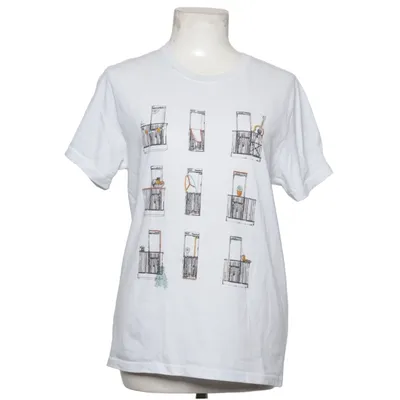 T-shirt (Vit) från Somewhere Bomull, Polyester