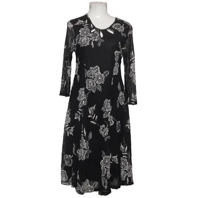 Jurk (Zwart, Wit) van Joy s Elastaan, Polyester
