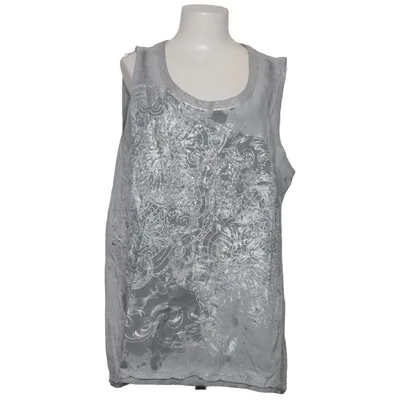 Top (Grau) von Laura Torelli Baumwolle