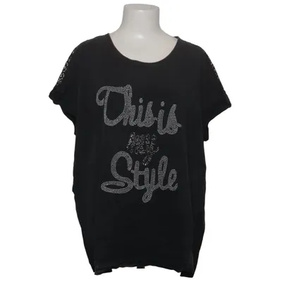 T-shirt (Grijs) van No Secret Viscose