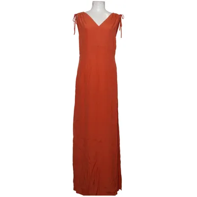 Maxi dress (Orange) from Mango Viscose
