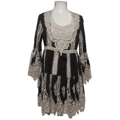 Dress (Black, Beige) from Antica Sartoria Cotton, Polyester