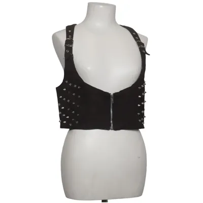 Denim vest (Black, Gray) from Heartless Cotton, Elastane