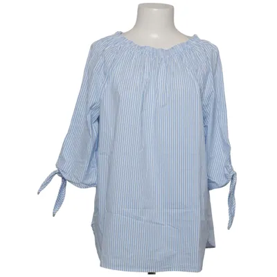 Blouse (Bleu, Blanc) de Mayfair Coton, Élasthane