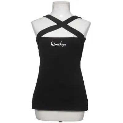 Tanktop (Schwarz) von Winshape Baumwolle, Elasthan