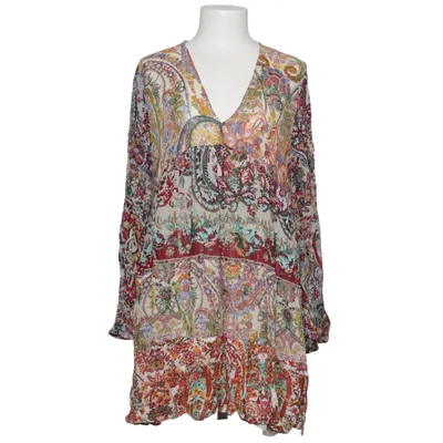 Jurk (Meerkleurig) van Zara Metallvezel, Viscose