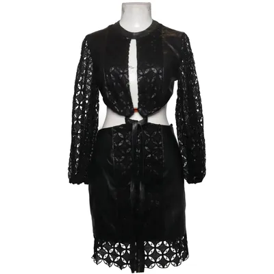 Dress (Black) from Lace Cotton, Polyester, Viscose