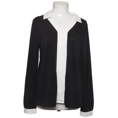 Blouse (Black, White) from Cable & Gauge Elastane, Polyester