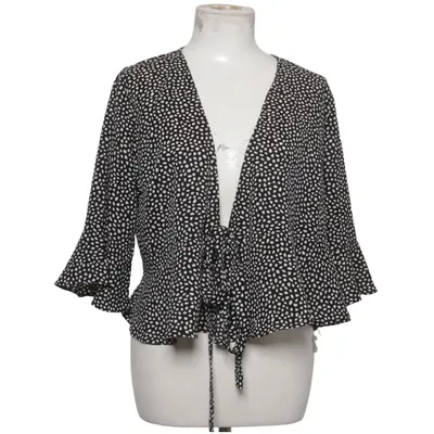Blouse portefeuille (Noir, Blanc) de Luck & Trouble Polyester
