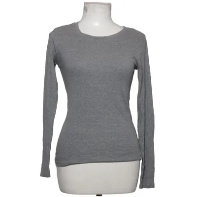 Langærmet t-shirt (Grå) fra FSBN Sister Bomuld, Elastan, Viscose