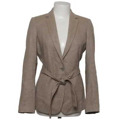 Blazer (Beige) van Massimo Dutti Alpacawol, Polyamide