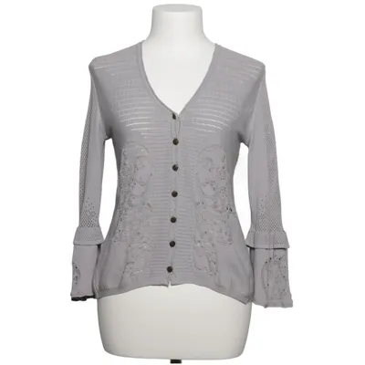 Cardigan (Gray) from Roberto Cavalli Silk, Viscose