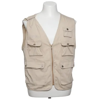 Outer vest (Beige) from Earthbound Cotton