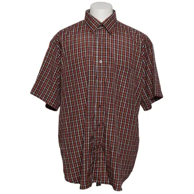 Kortärmad skjorta (Orange, Blå, Vit) från Quarter Deck Bomull, Polyester