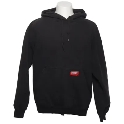 Capuchon sweater (Zwart) van Milwaukee Katoen, Polyester