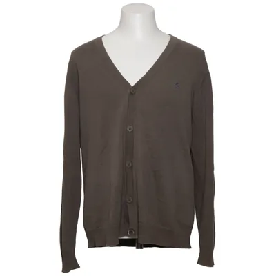 Strickjacke (Grau) von Kitaro Baumwolle