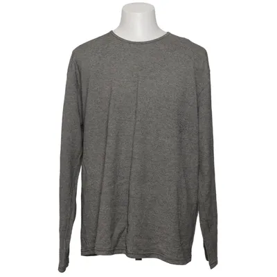 Long sleeve T-shirt (Gray, Black) from Omen Cotton, Wool