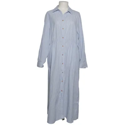Blousejurk (Blauw, Wit) van Magma Katoen
