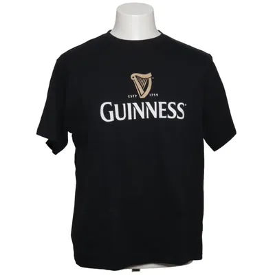 T-shirt (Black) from Guinness Cotton