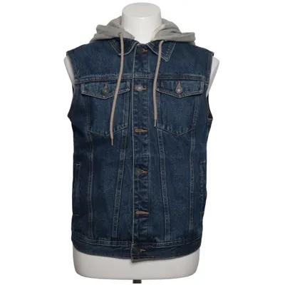 Denim vest (Blue, Gray) from Pull & Bear Denim