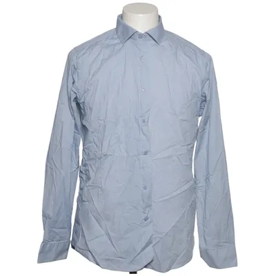 Shirt (Blauw, Wit) van Dstrezzed Katoen, Elastaan, Polyester