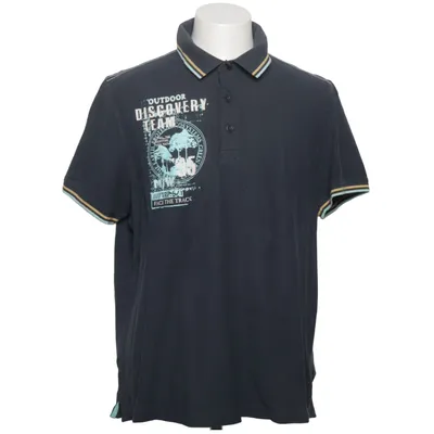 Poloshirt (Blau) von Man's World Baumwolle