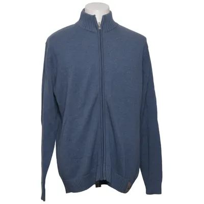Cardigan (Blå) fra Kitaro Men Bomuld