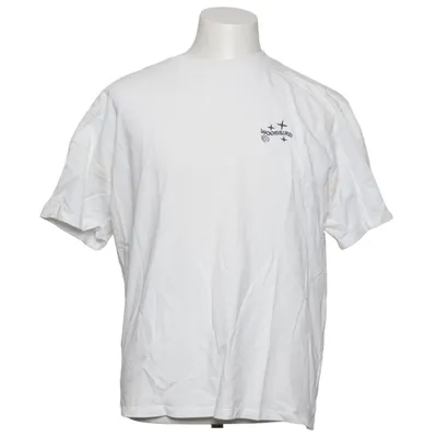 T-shirt (Wit) van Woodbird Katoen