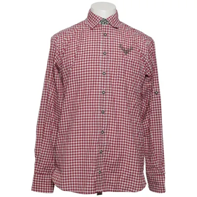 Skjorta (Röd, Vit) från Lekra Bomull, Polyester