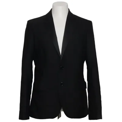 Blazer (Noir) de Galliano Coton, Polyamide, Polyester, Viscose