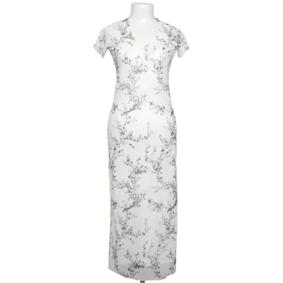 Maxi dress (White, Black) from LC Paris