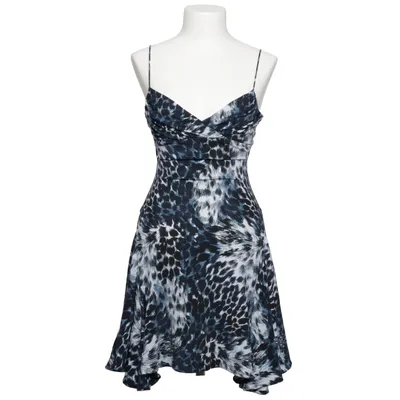 Jurk (Blauw, Zwart, Wit) van Roberto Cavalli Elastaan, Polyamide