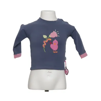 T-shirt à manches longues (Bleu, Rose) de Sigikid Coton, Élasthane