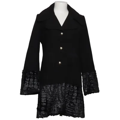 Coat (Black) from Desiree Elastane, Polyester, Viscose