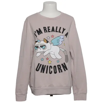 Sweatshirt (Beige) from Grumpy Cat Cotton, Polyester