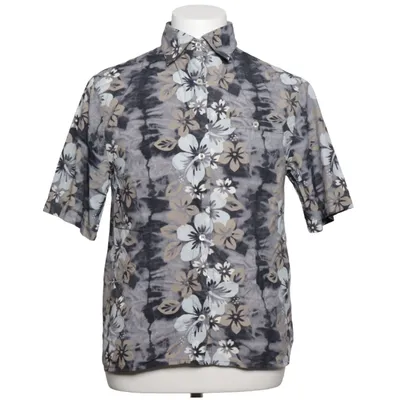 Short sleeve shirt (Gray, Blue, White) from Vittorio Rossi Polyamide
