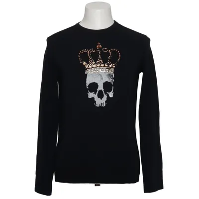 Lange mouwen shirt (Zwart) van Energie Katoen, Elastaan