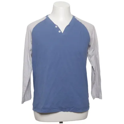 Henley Shirt (Blau, Grau) von Ringella Baumwolle