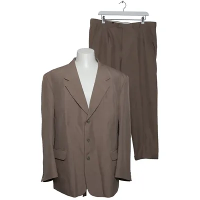 Suit (Beige, Gray) from Palazzo Acetate, Polyester