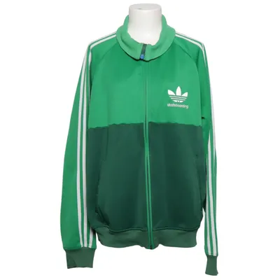 Trainingsjack (Groen) van Adidas Skateboarding Katoen, Elastaan, Polyester