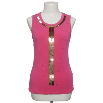 Tanktop (Roze) van Pompöös Elastaan, Viscose