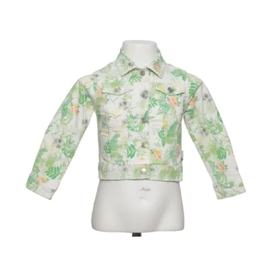 Denim jacket (White, Green, Yellow) from Oskar's Cotton, Elastane